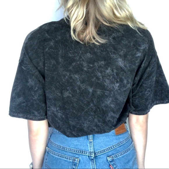 Budweiser NWOT Distressed Graphic Cropped Tee - Picture 2 of 3